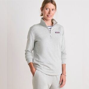 Vineyard Vines Dreamcloth® Relaxed Fit Shep Shirt Light Heather Gray Medium NWT!